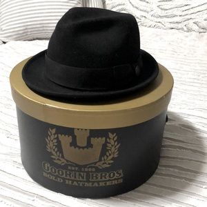 Gordon Brothers Black Men’s Fedora